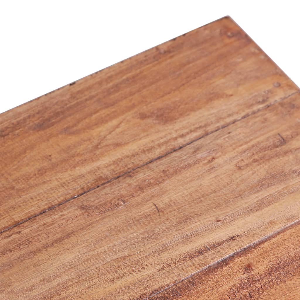 vidaXL Coffee Table 23.6"x17.7"x9.1" Solid Reclaimed Wood