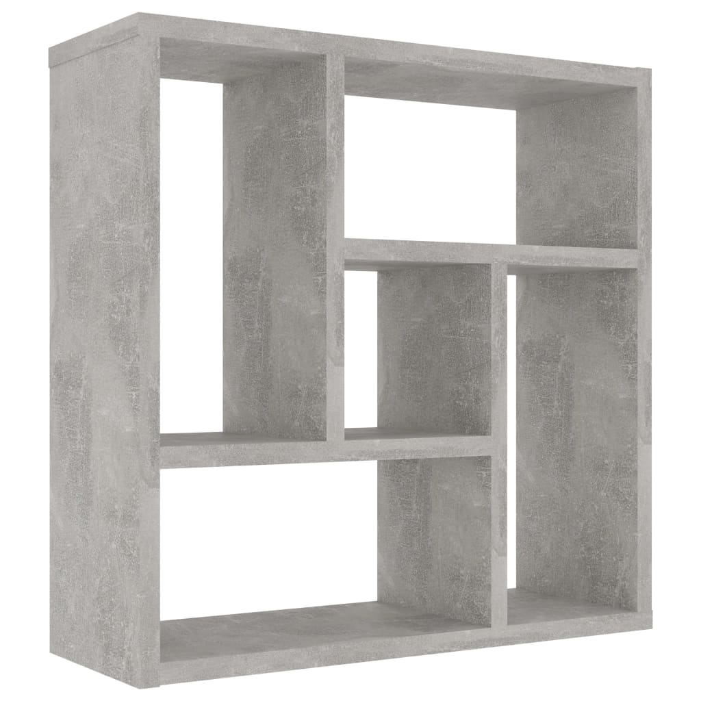 vidaXL Wall Shelf Concrete Gray 17.8