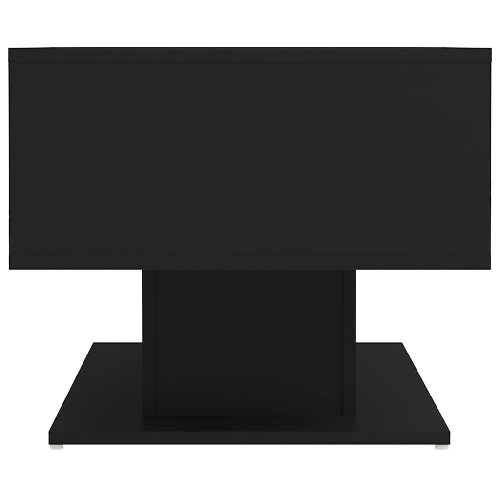vidaXL Coffee Table Black 40.7"x19.7"x17.5" Engineered Wood