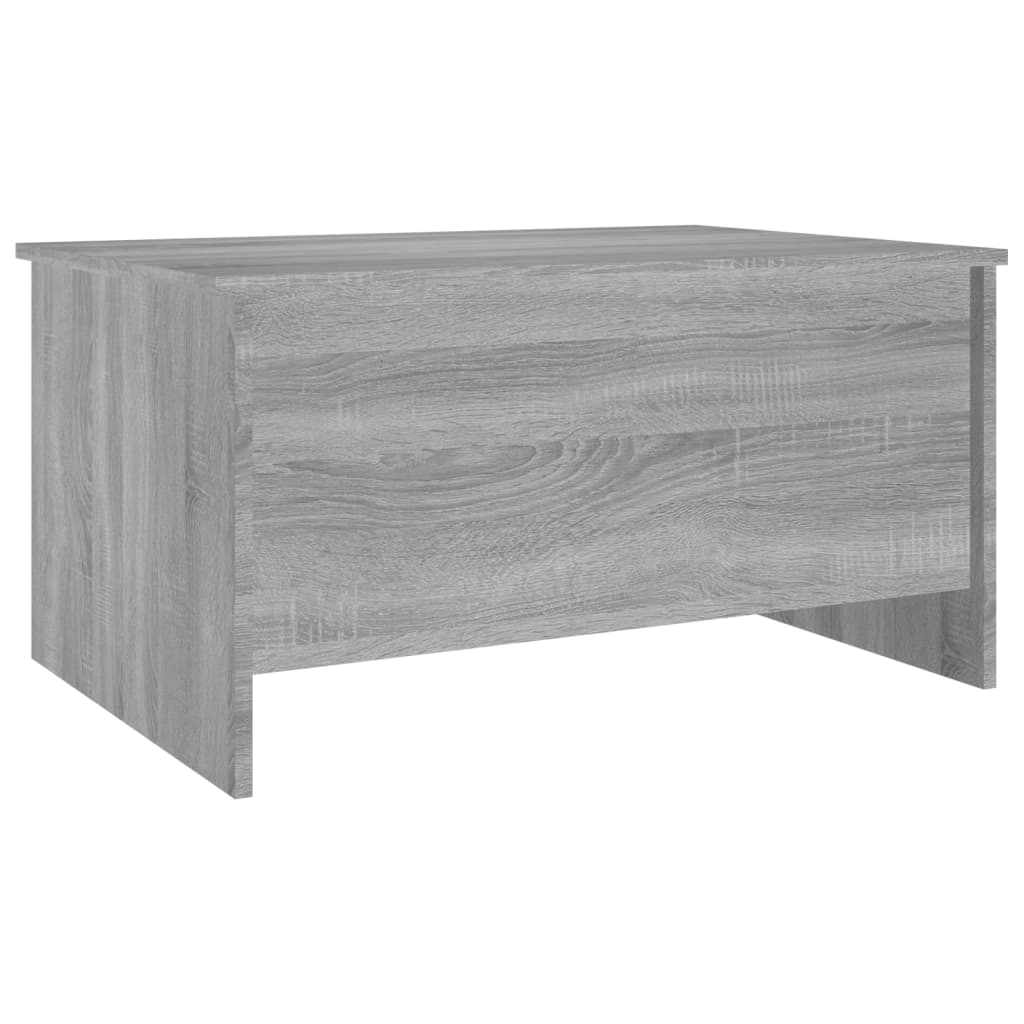 vidaXL Coffee Table Gray Sonoma 31.5"x21.9"x16.3" Engineered Wood
