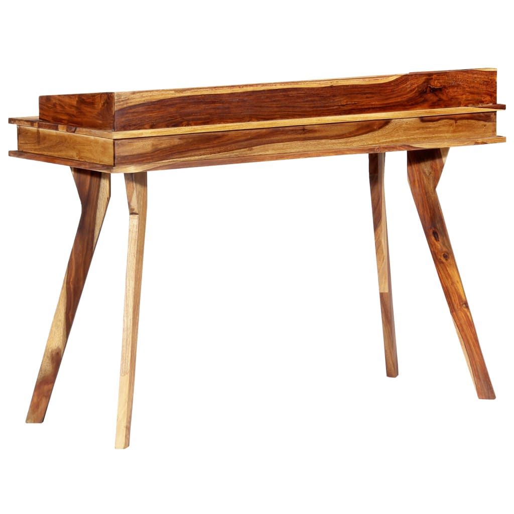 vidaXL Writing Desk 45.3"x19.7"x33.5" Solid Sheesham Wood