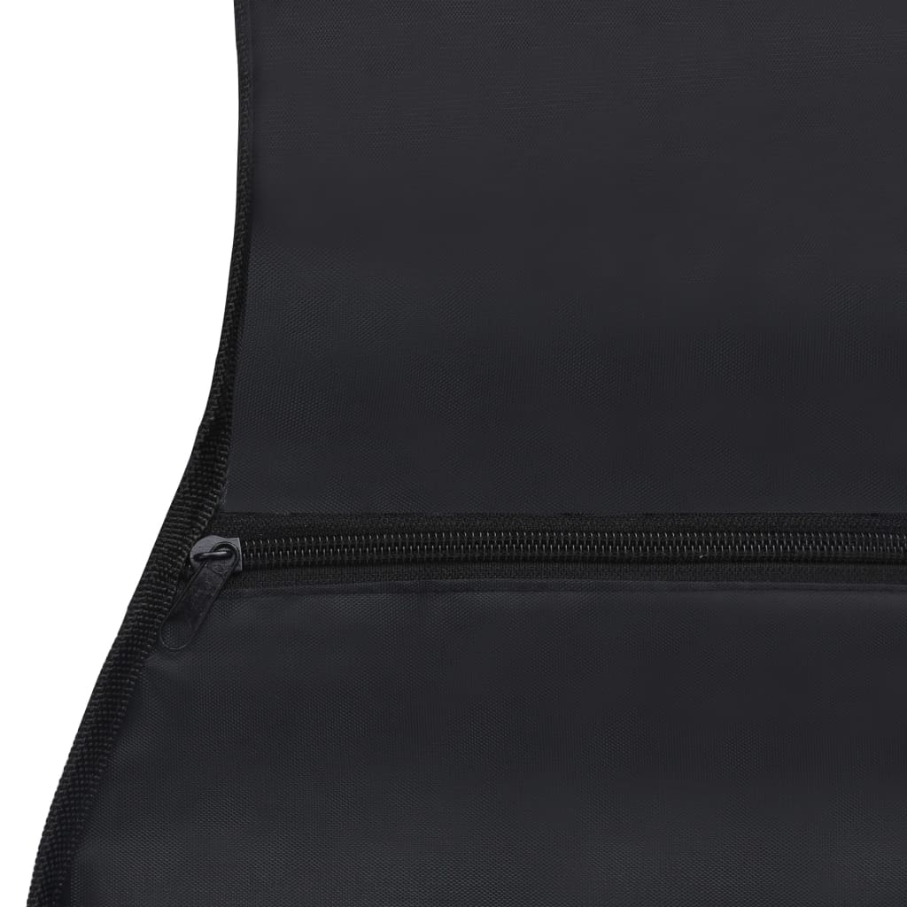 vidaXL Guitar Bag for 1/2 Classical Guitar Black 37"x13.8" Fabric