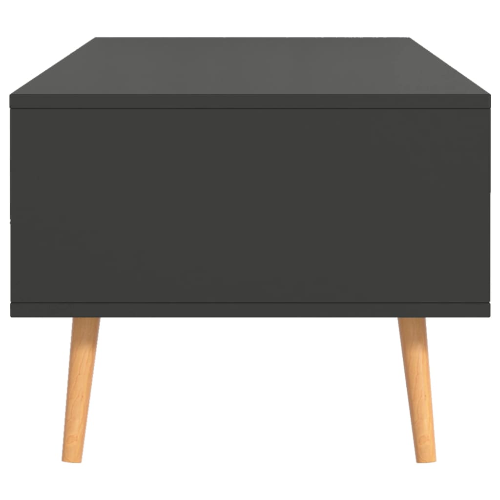 vidaXL Coffee Table Gray 39.4"x19.5"x16.9" Engineered Wood