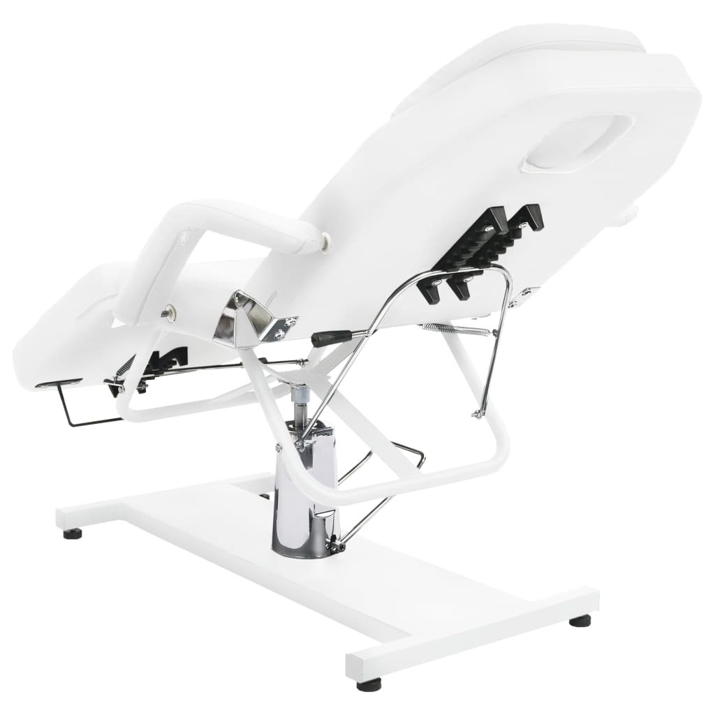 vidaXL Massage Table White 70.9"x24.4"x(34.3"-44.1")