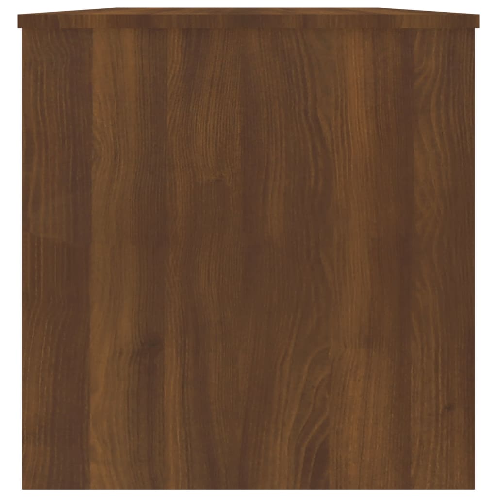 vidaXL Coffee Table Brown Oak 40.2"x19.7"x20.7" Engineered Wood