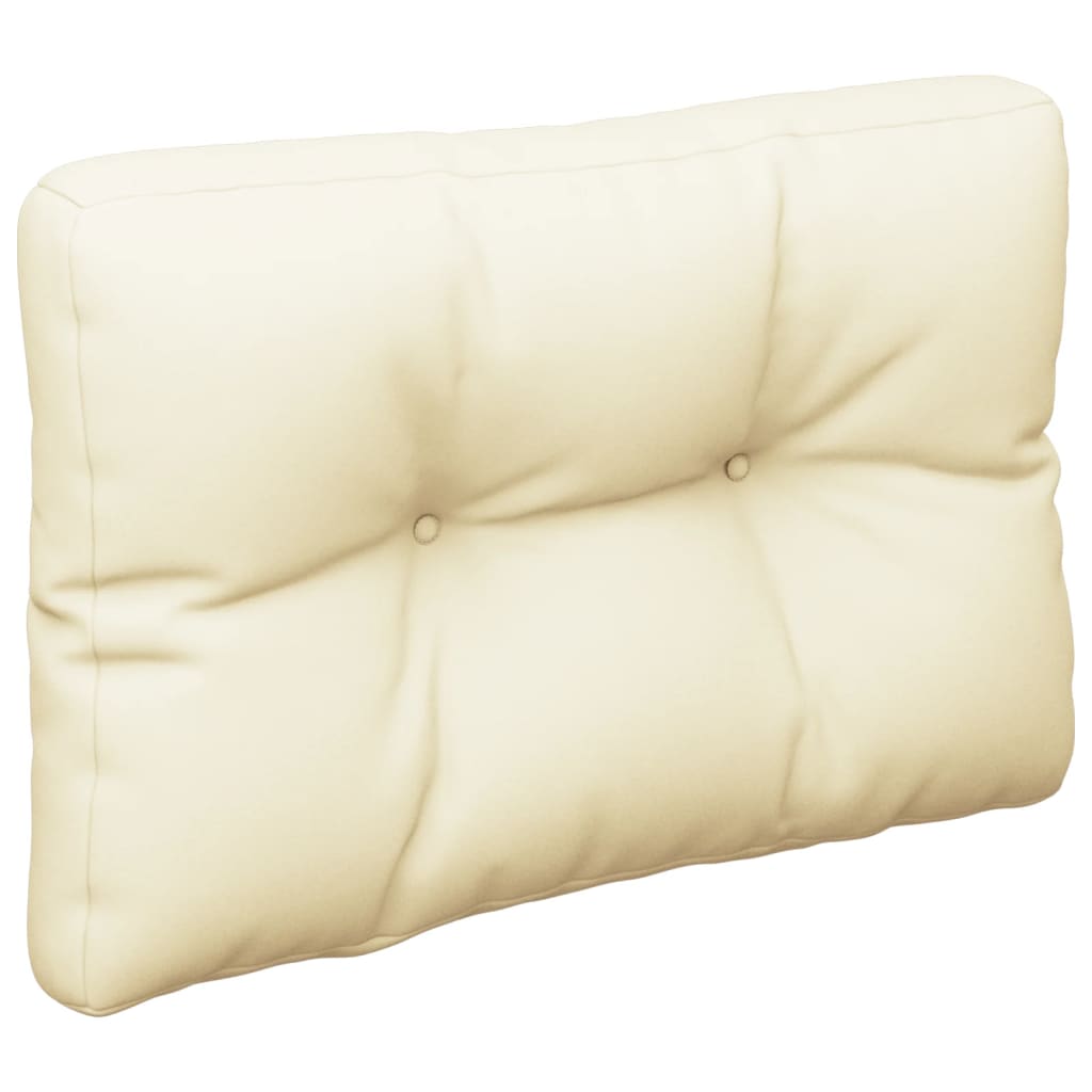 vidaXL Pallet Sofa Cushion Cream 23.6"x15.7"x3.9"