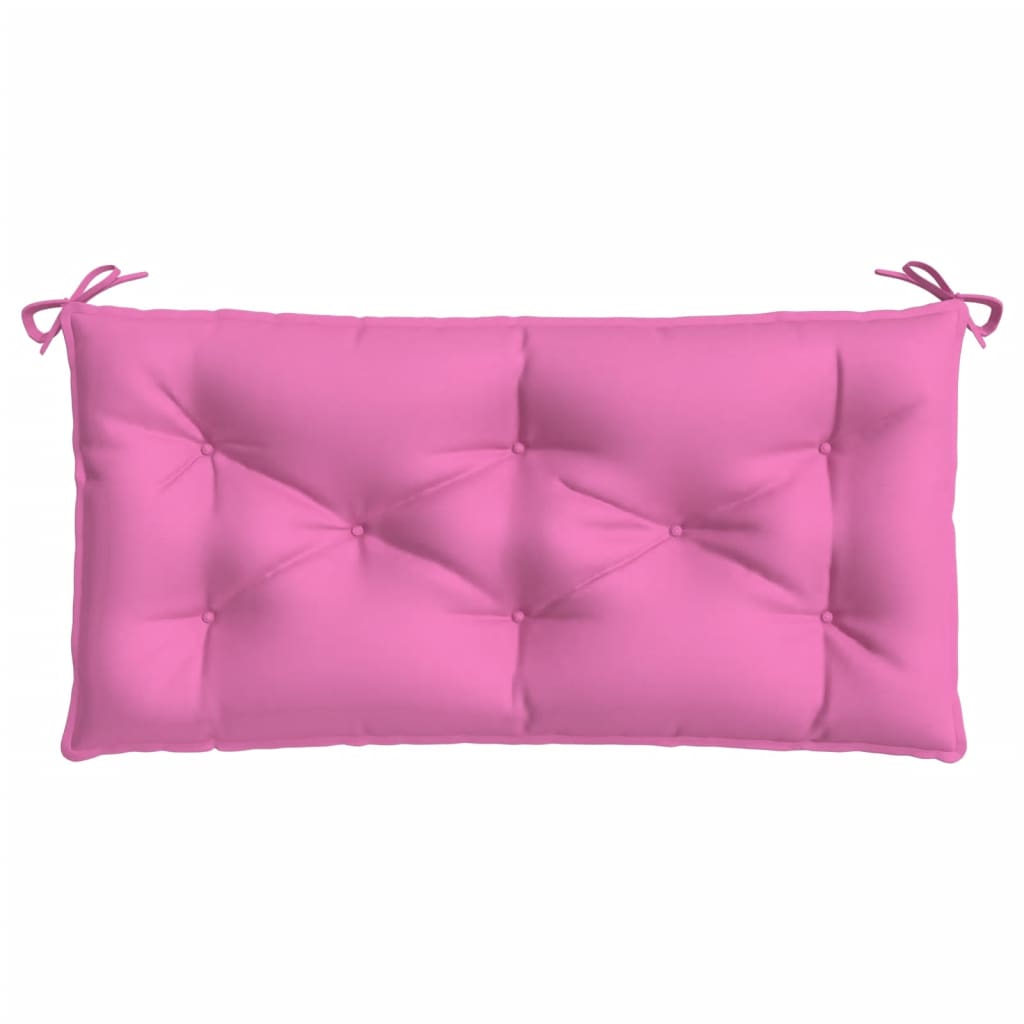 vidaXL Garden Bench Cushion Pink 39.4"x19.7"x2.8" Oxford Fabric