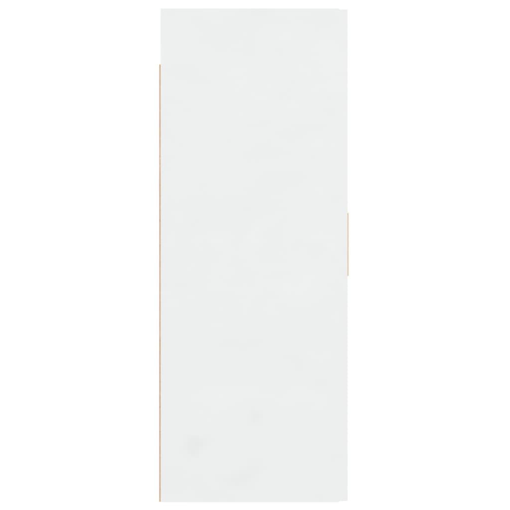 vidaXL Hanging Wall Cabinet White 27.4"x13.4"x35.4"