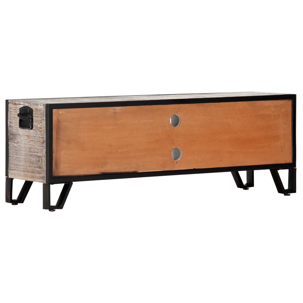 vidaXL TV Cabinet 47.2"x11.8"x15.7" Solid Acacia Wood
