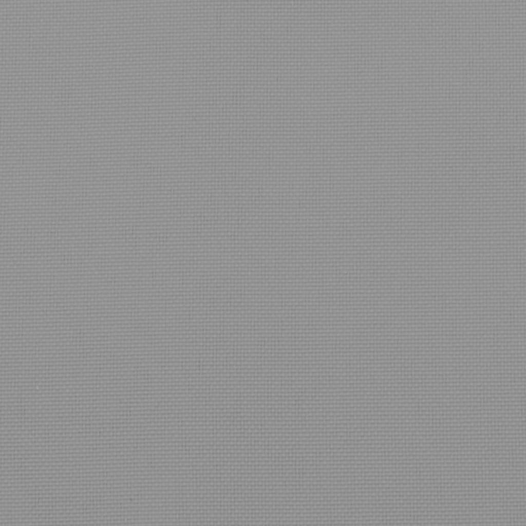 vidaXL Pallet Cushion Gray 23.6"x23.6"x4.7" Fabric