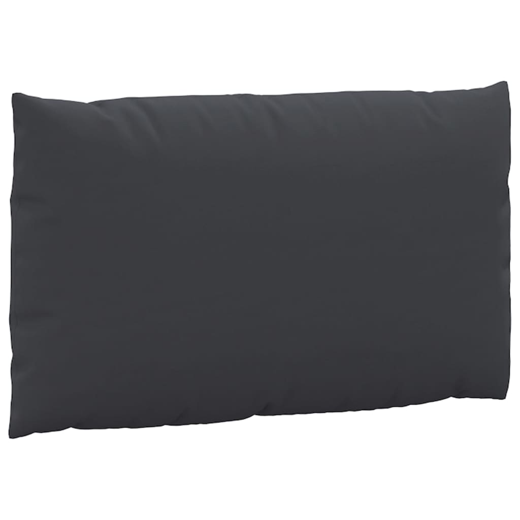 vidaXL Pallet Sofa Cushions 2 pcs Black Fabric