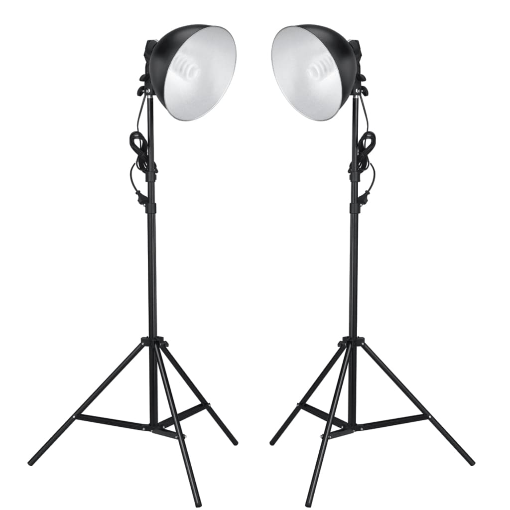 Studio Lamps with Reflector and Tripods 24 watts