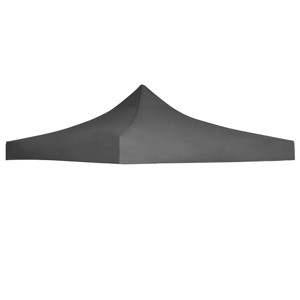 vidaXL Party Tent Roof 118.1"x118.1" Anthracite