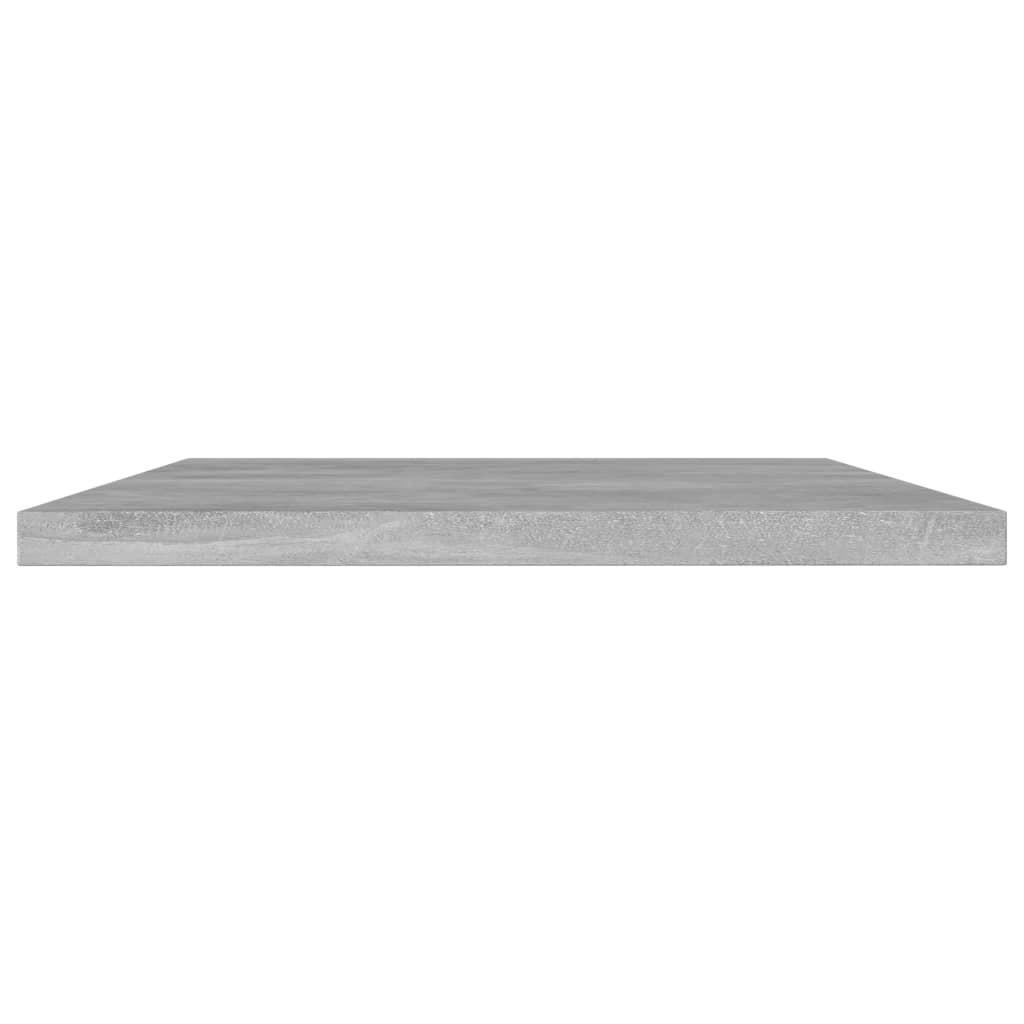 vidaXL Bookshelf Boards 8 pcs Concrete Gray 23.6"x11.8"x0.6" Engineered Wood