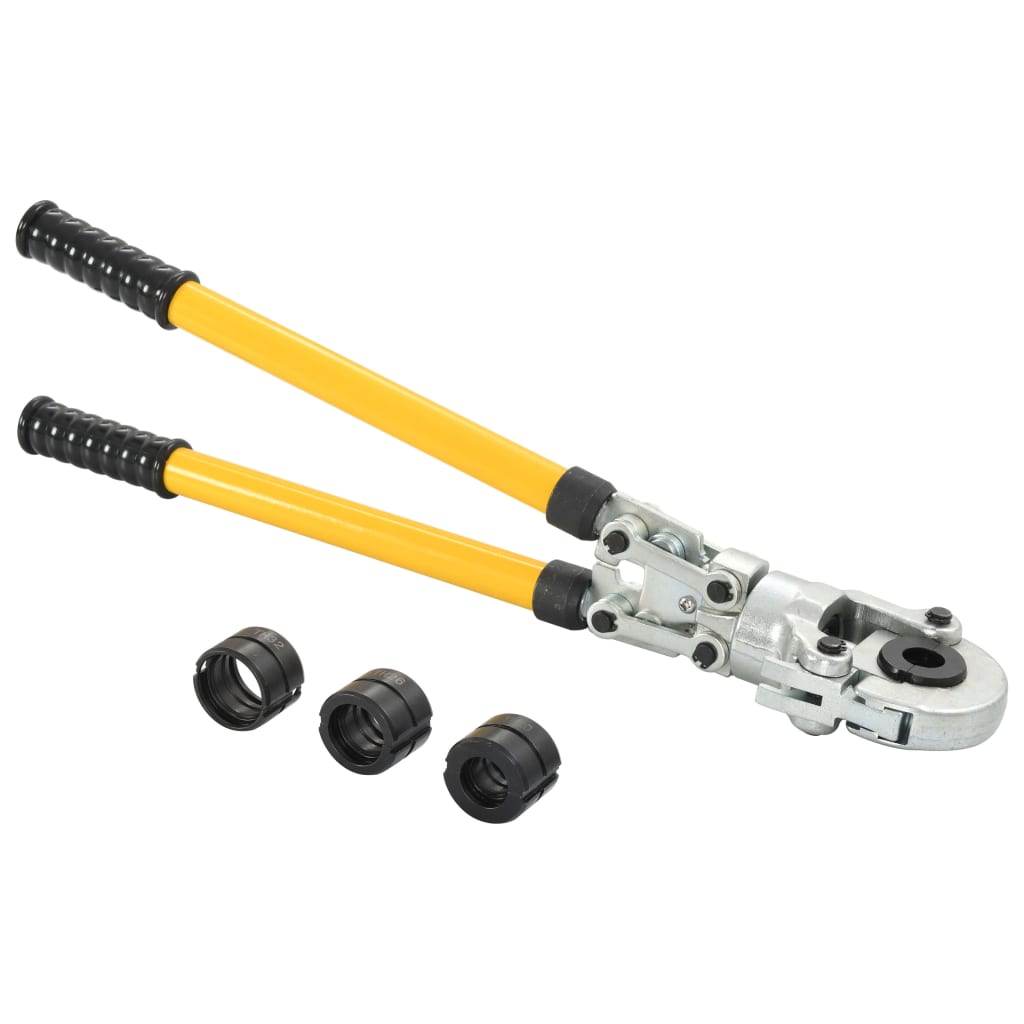 vidaXL Hydraulic Crimping Pliers 0.6"-0.8"-1"-1.3"