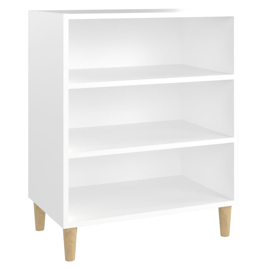 vidaXL Sideboard White 22.4"x13.8"x27.6" Engineered Wood
