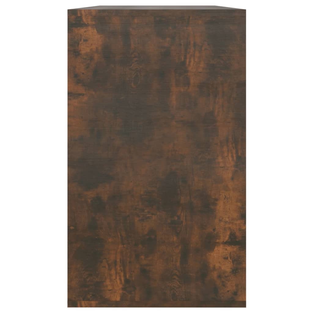 vidaXL Sideboard Smoked Oak 47.2"x16.1"x29.5" Engineered Wood