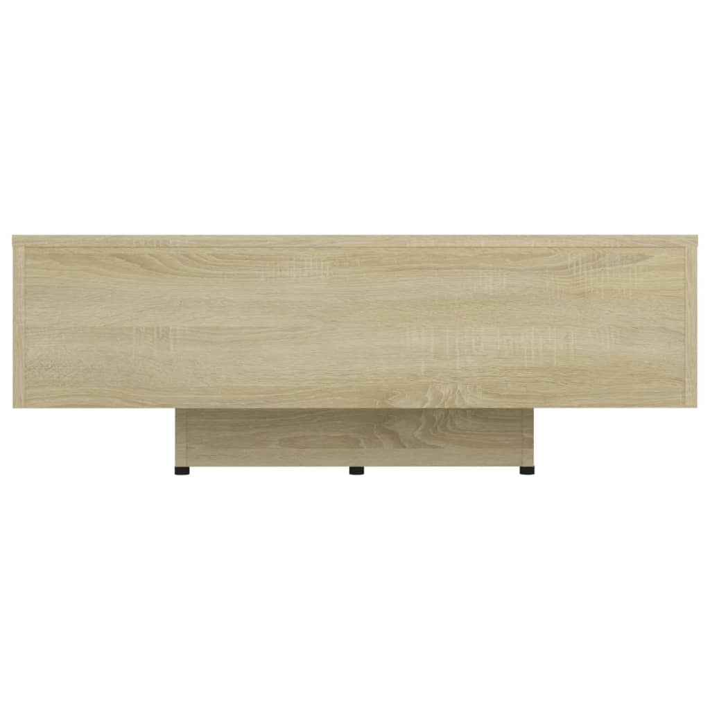 vidaXL Coffee Table Sonoma Oak 33.5"x21.7"x12.2" Engineered Wood
