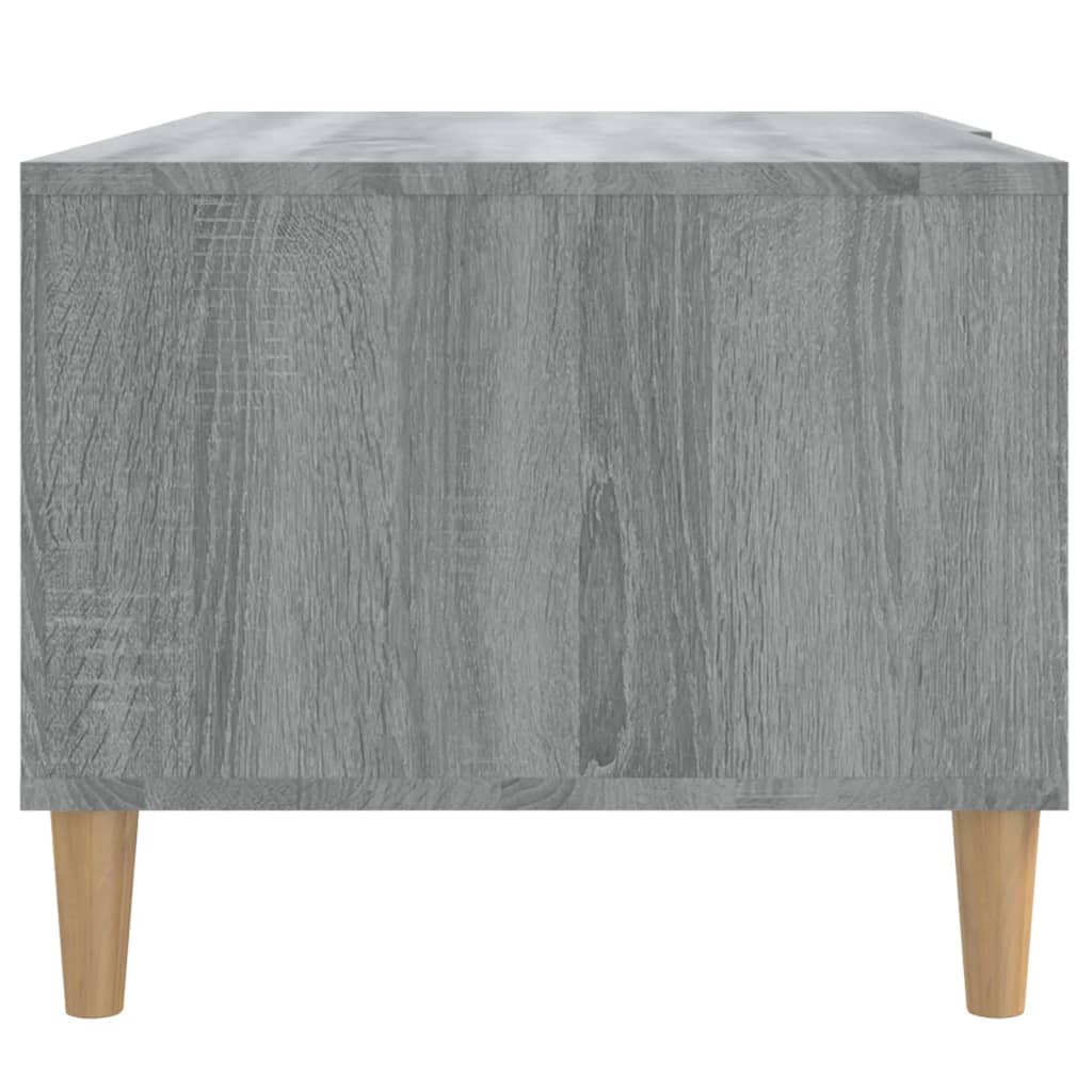 vidaXL Coffee Table Gray Sonoma 35.2"x19.7"x15.7" Engineered Wood