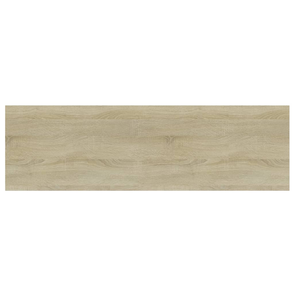 vidaXL Bookshelf Boards 4 pcs Sonoma Oak 39.4"x11.8"x0.6" Engineered Wood