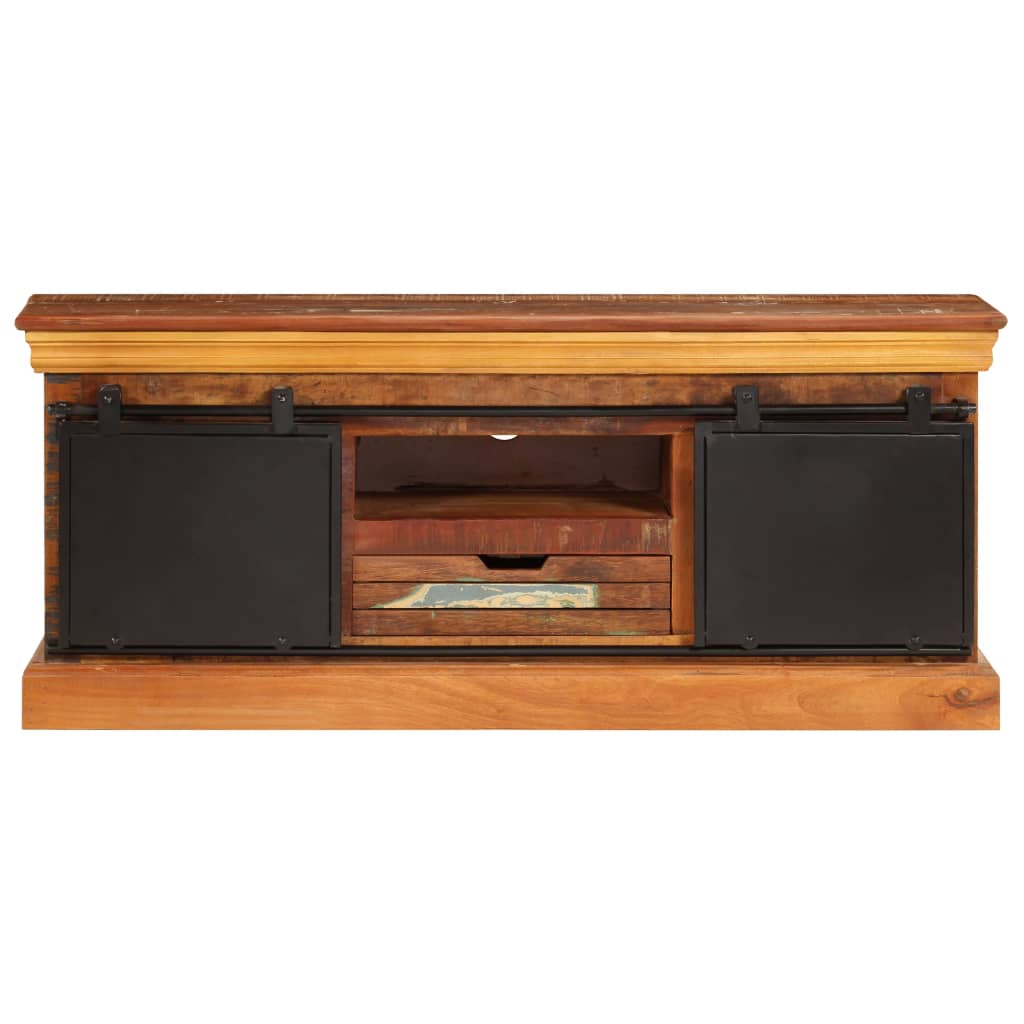 vidaXL TV Stand 43.3"x11.8"x17.7" Solid Wood Reclaimed