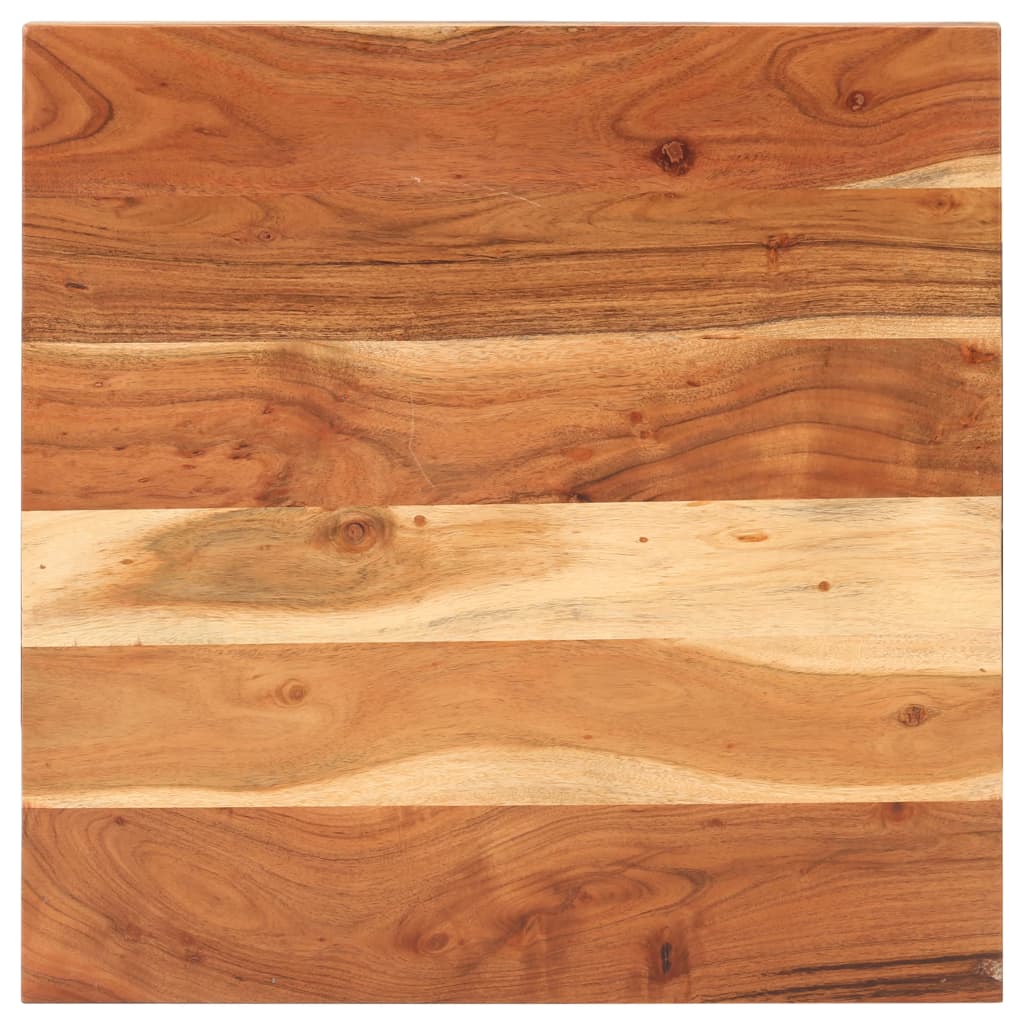 vidaXL Bistro Table Square 23.6"x23.6"x29.5" Solid Acacia Wood