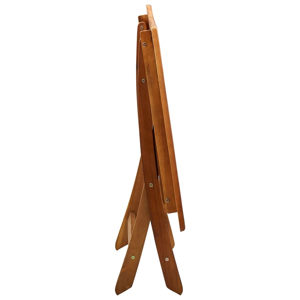 vidaXL Folding Patio Table 47.2"x27.6"x29.5" Solid Wood Acacia