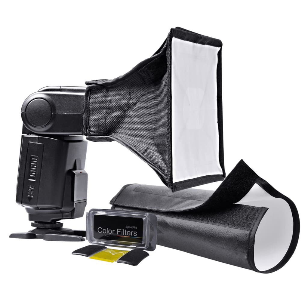 Portable Speedlight Set Tripods Umbrellas Trigger & Receiver Lights