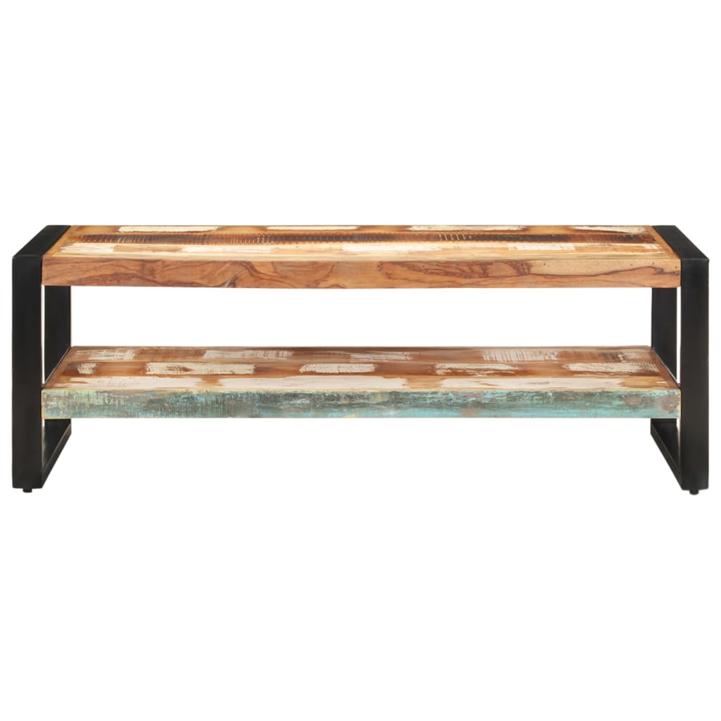 vidaXL Coffee Table 47.2"x23.6"x15.7" Solid Reclaimed Wood