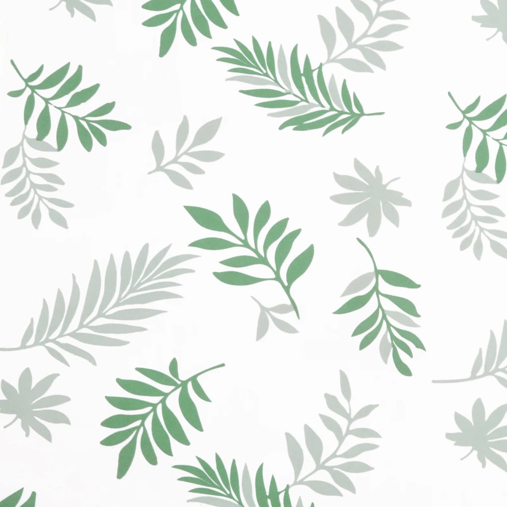 vidaXL Garden Bench Cushion Leaf Pattern 39.4"x19.7"x2.8" Oxford Fabric