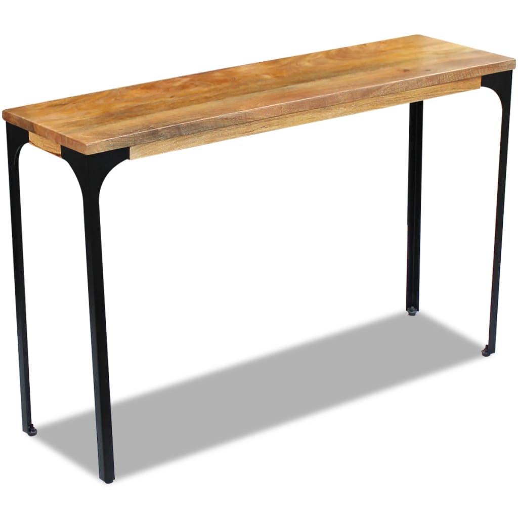 vidaXL Console Table Mango Wood 47.2"x13.8"x30"