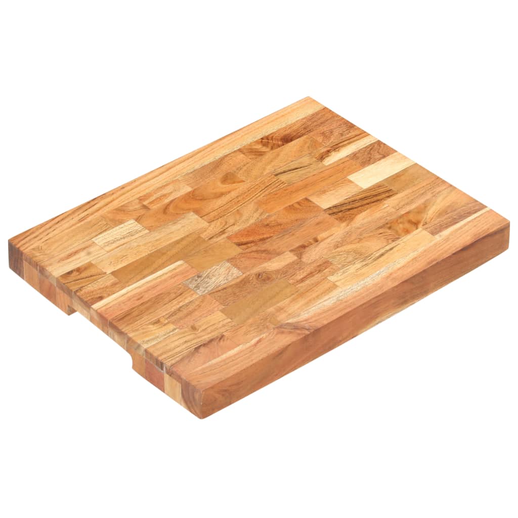 vidaXL Chopping Board 15.7"x11.8"x1.6" Solid Acacia Wood