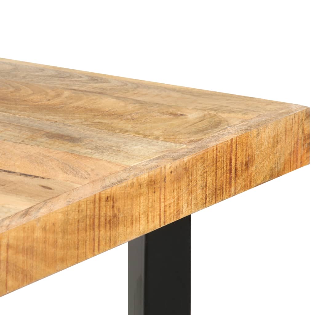 vidaXL Bar Table 70.9"x27.6"x42.1" Rough Mango Wood