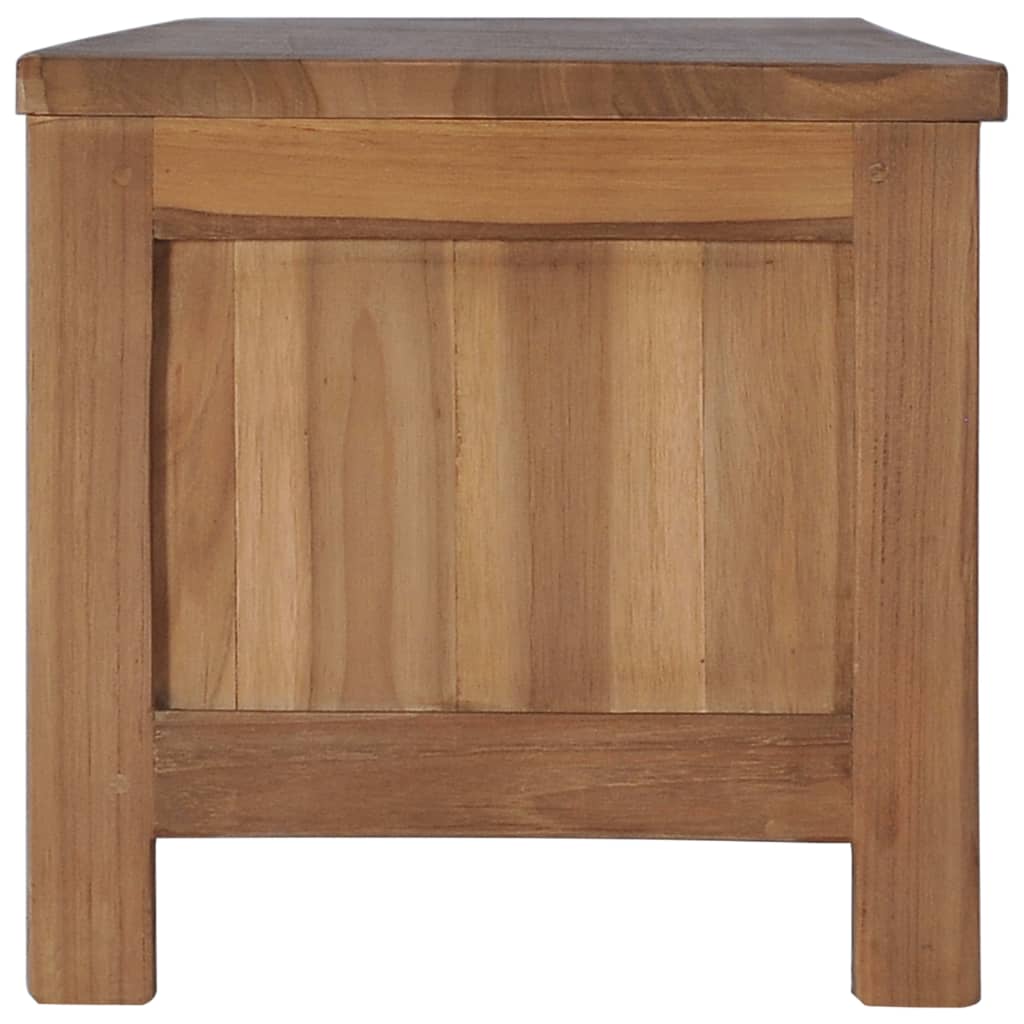 vidaXL TV Stand 59.1"x11.8"x11.8" Solid Wood Teak