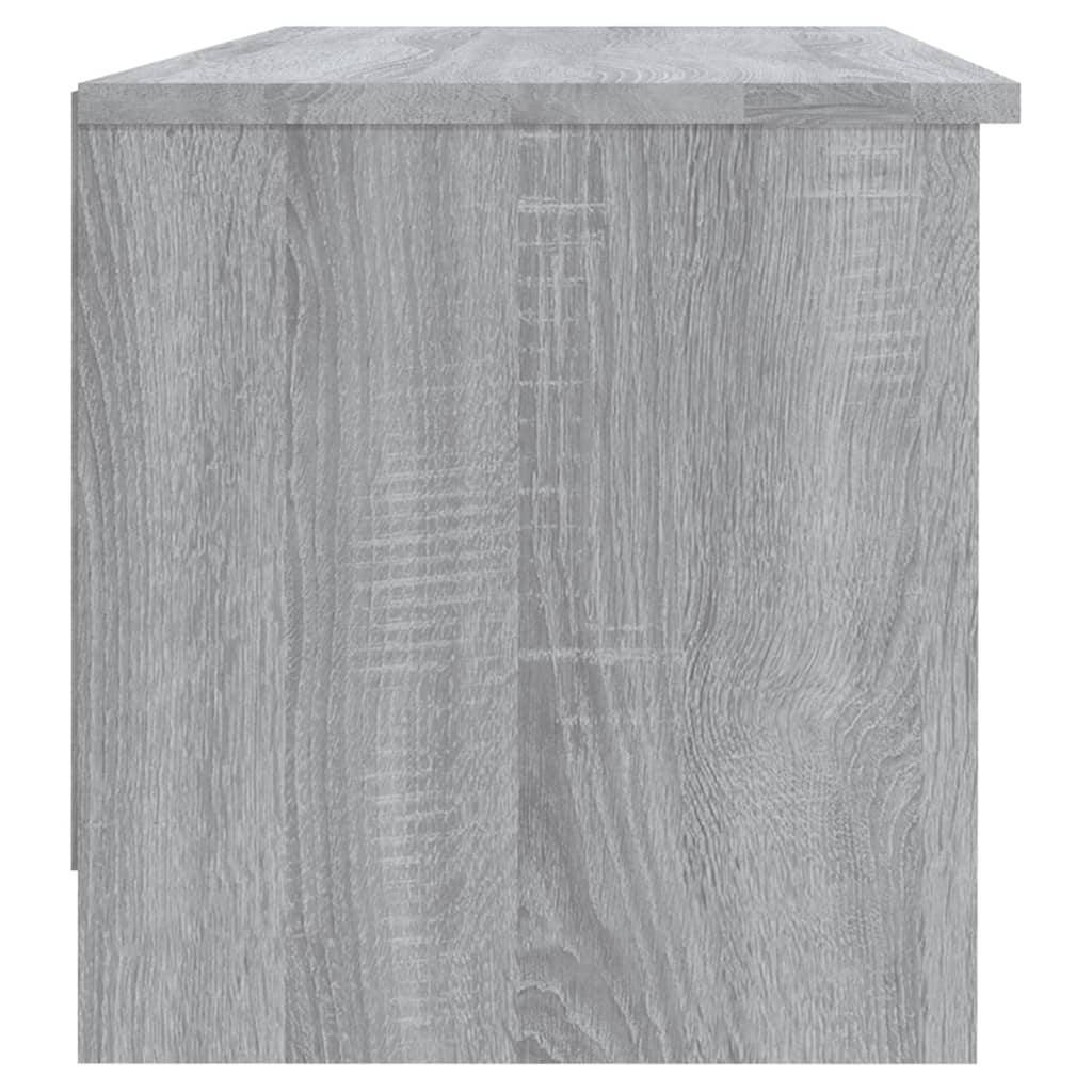 vidaXL TV Stand Gray Sonoma 40.2"x14"x14.4" Engineered Wood