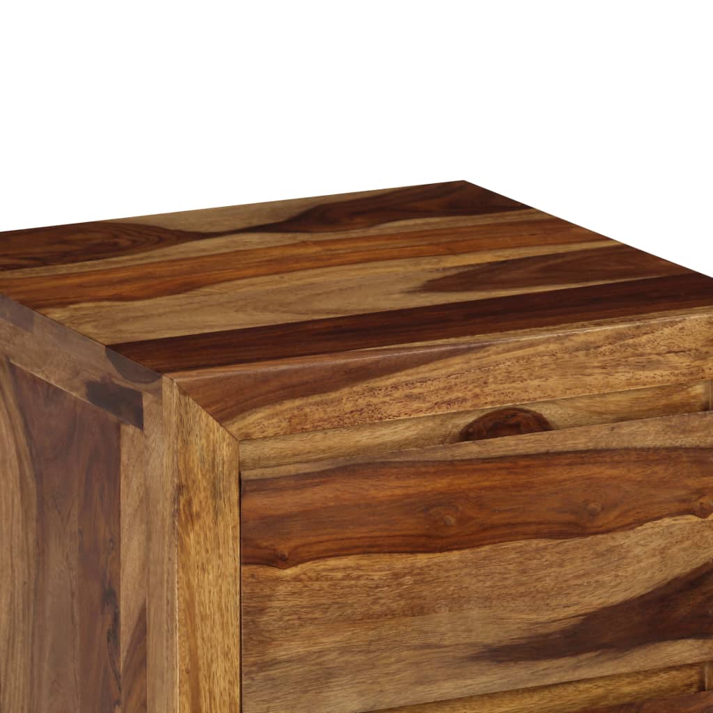vidaXL Writing Table Solid Sheesham Wood 43.3"x21.7"x29.9"