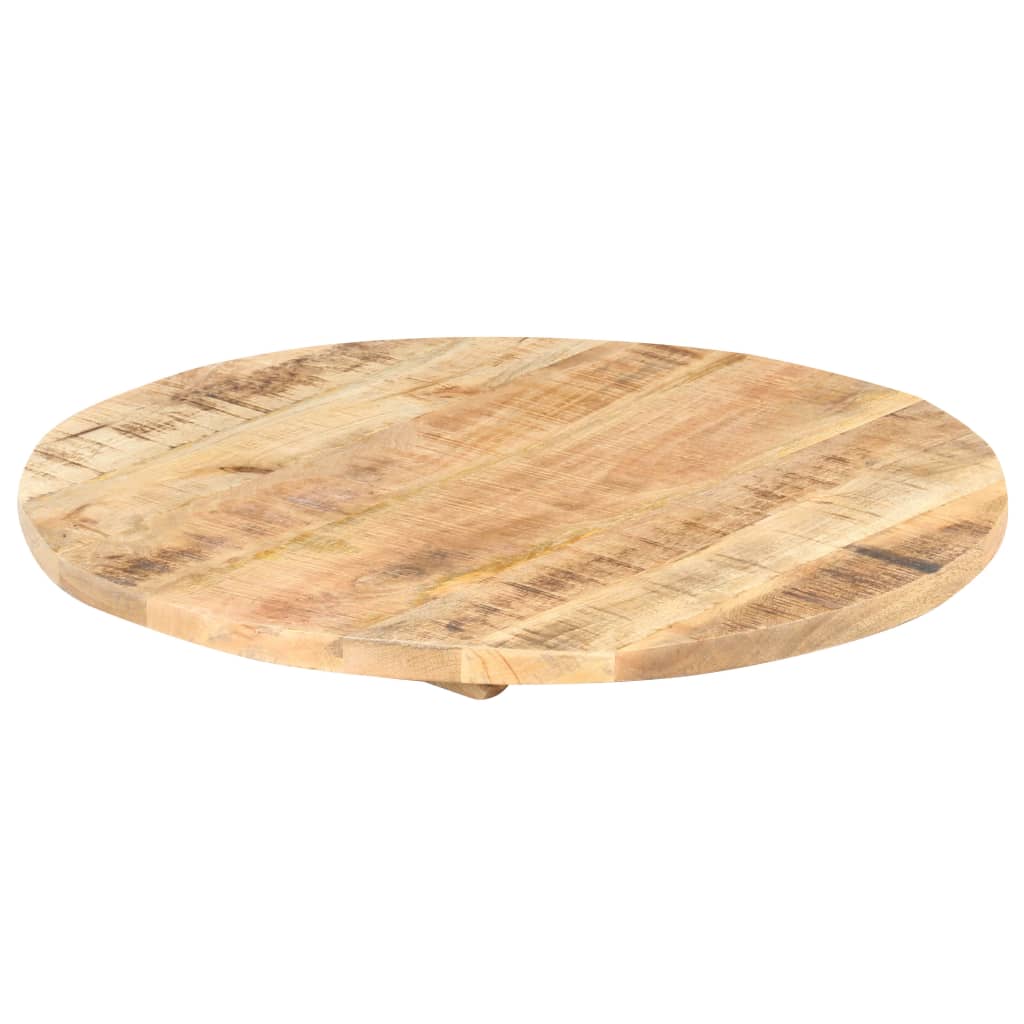 vidaXL Table Top Ø19.7"x(0.98"-1.06") Solid Mango Wood
