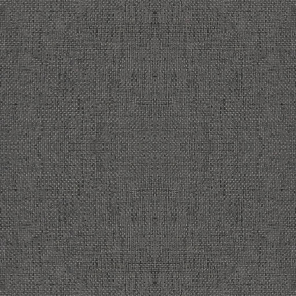 vidaXL Swivel Office Chair Dark Gray Fabric