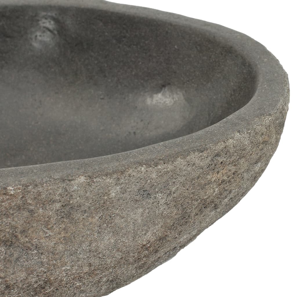 vidaXL Basin River Stone Oval 11.4"-15"