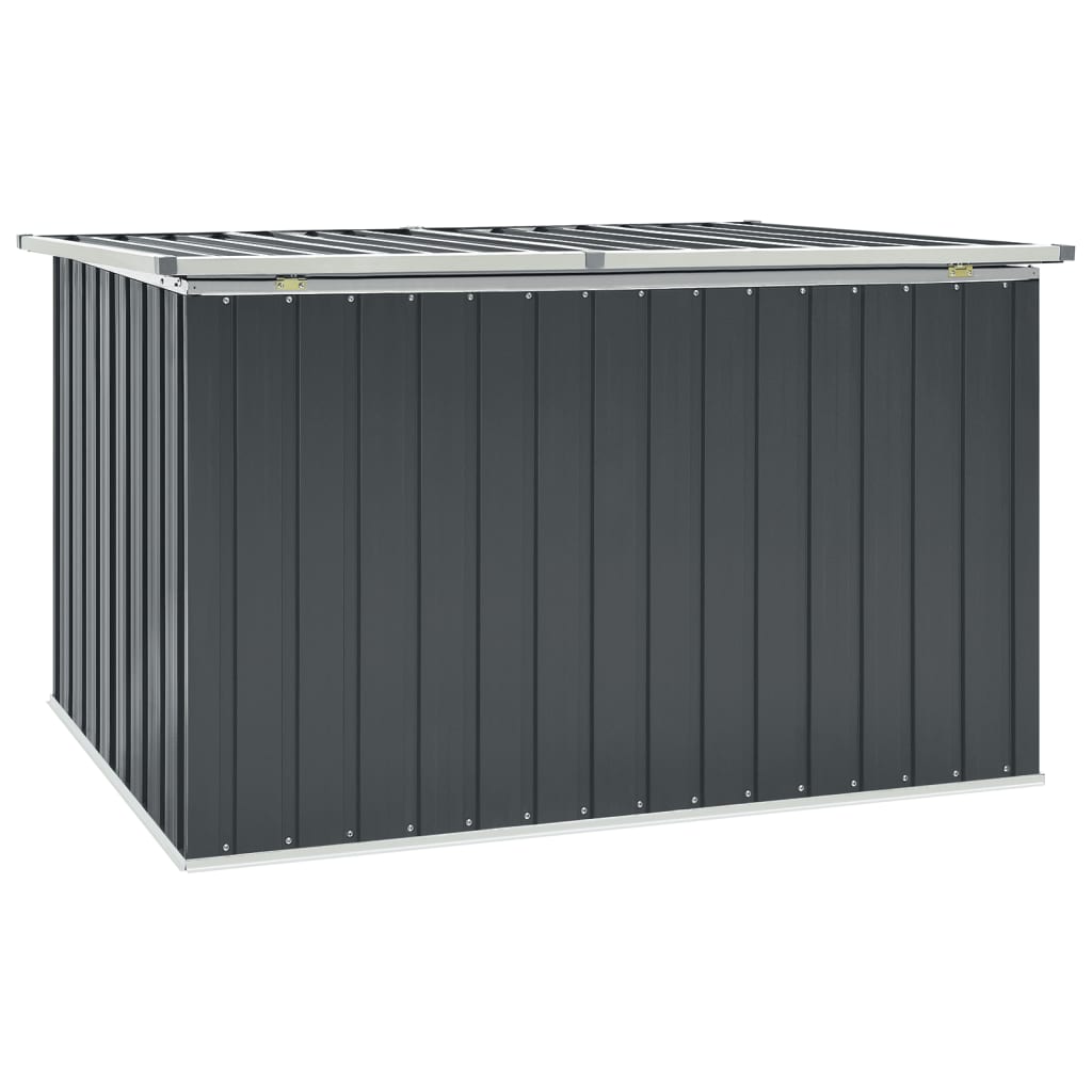 vidaXL Patio Storage Box Gray 67.3"x39"x36.6"