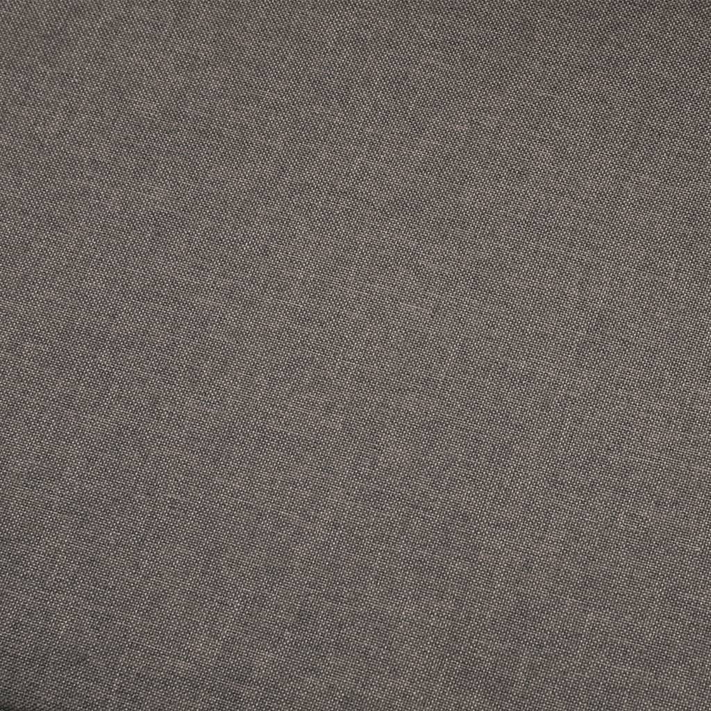 vidaXL Corner Sofa Taupe Fabric