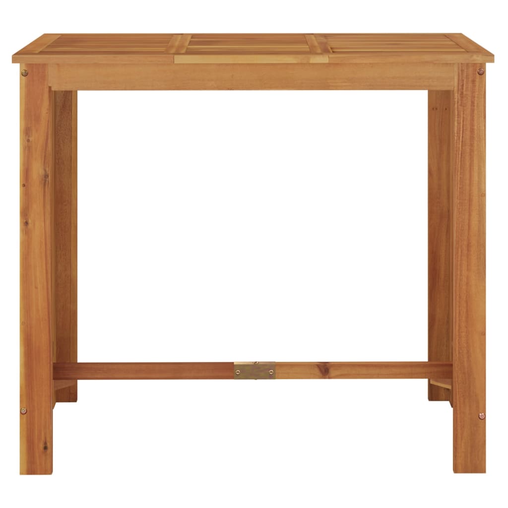vidaXL Patio Bar Table 47.2"x23.6"x41.3" Solid Wood Acacia
