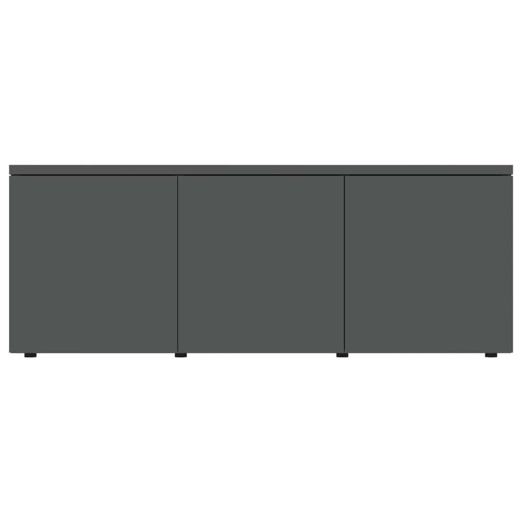vidaXL TV Cabinet Gray 31.5"x13.4"x11.8" Engineered Wood