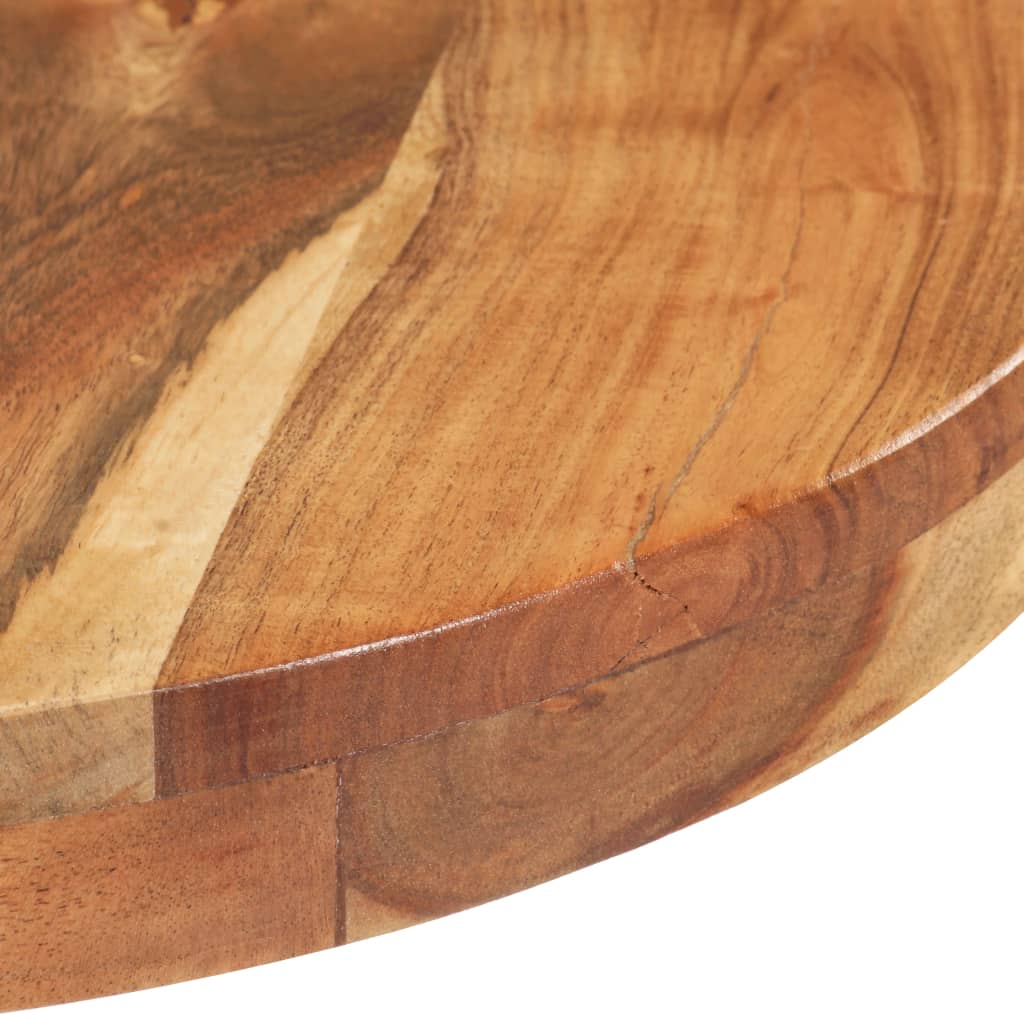 vidaXL Bistro Table Round Ø23.6"x29.5" Solid Acacia Wood