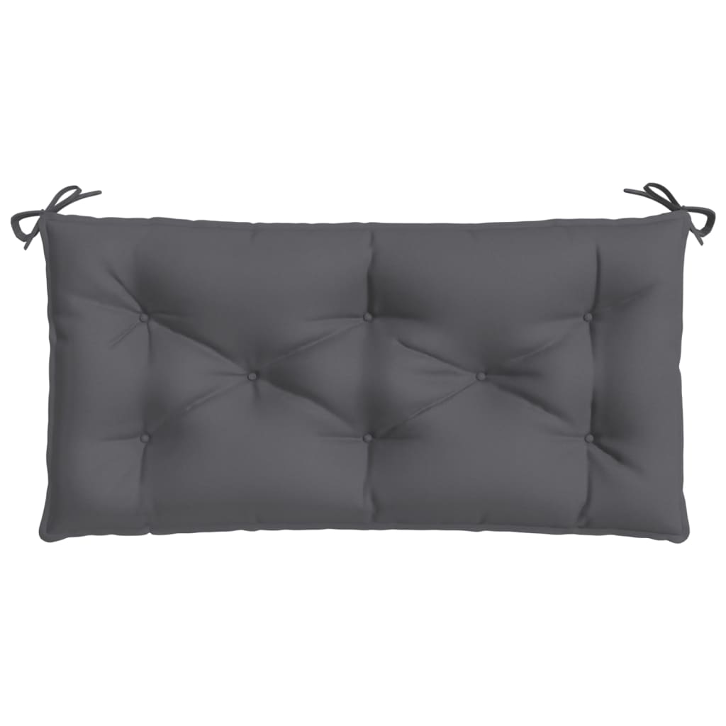 vidaXL Garden Bench Cushion Anthracite 43.3"x19.6"x2.7" Fabric