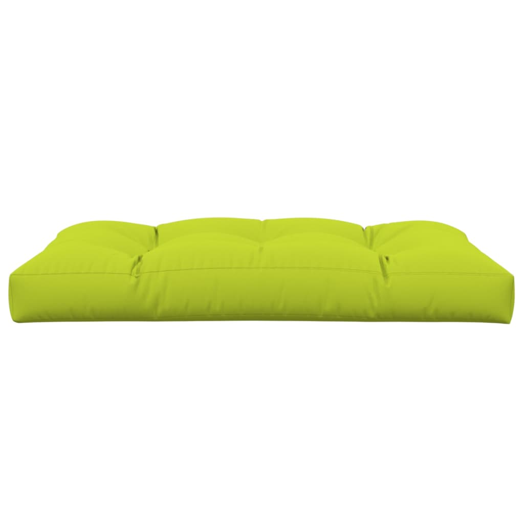 vidaXL Pallet Cushion Bright Green 47.2"x31.5"x4.7" Fabric