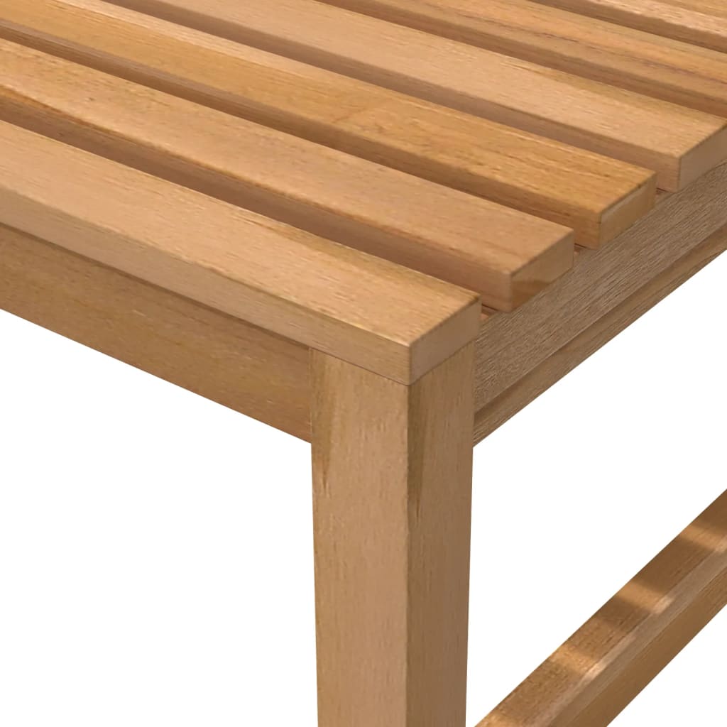 vidaXL Patio Bench 59.1" Solid Teak Wood