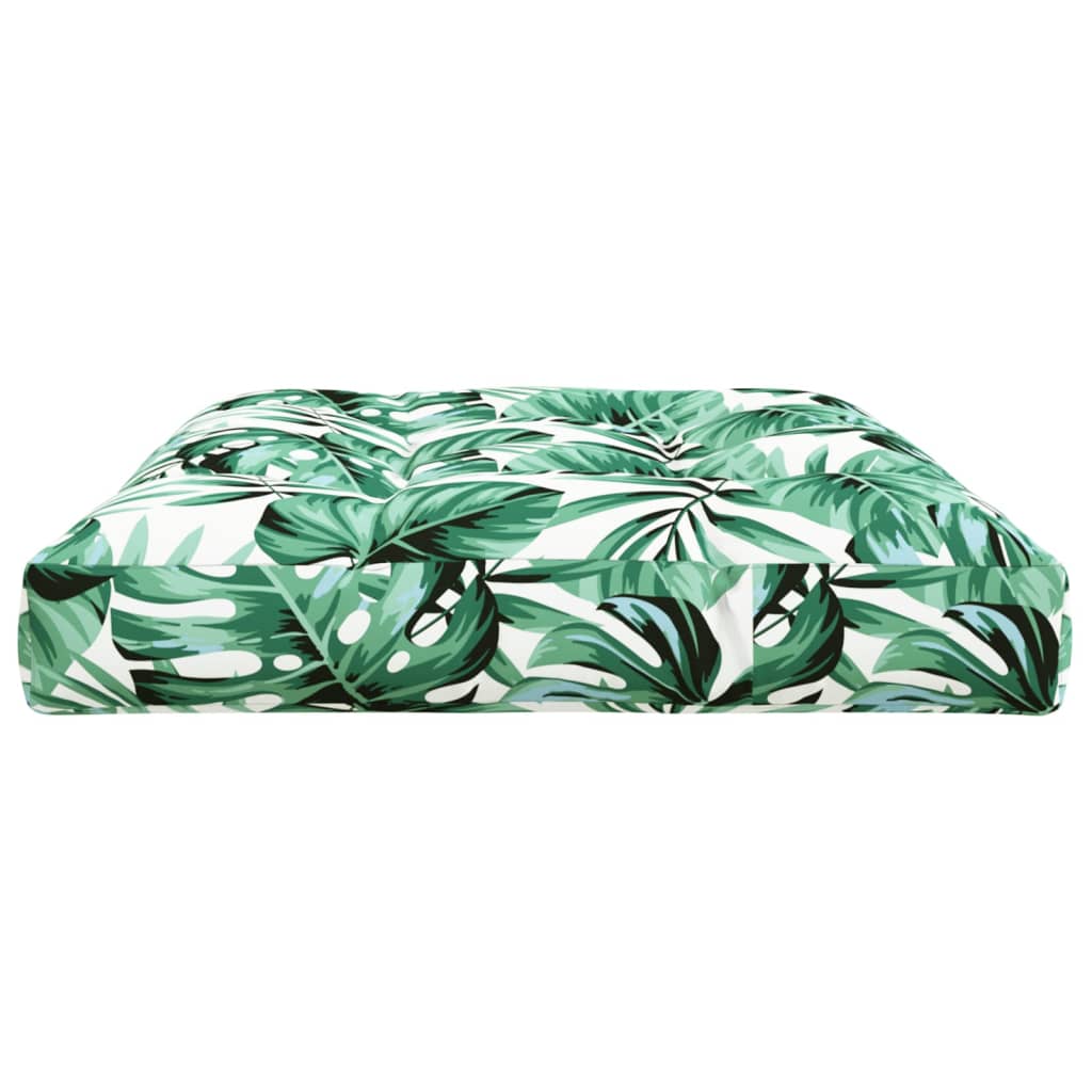 vidaXL Pallet Cushion Green 47.2"x31.5"x4.7" Fabric