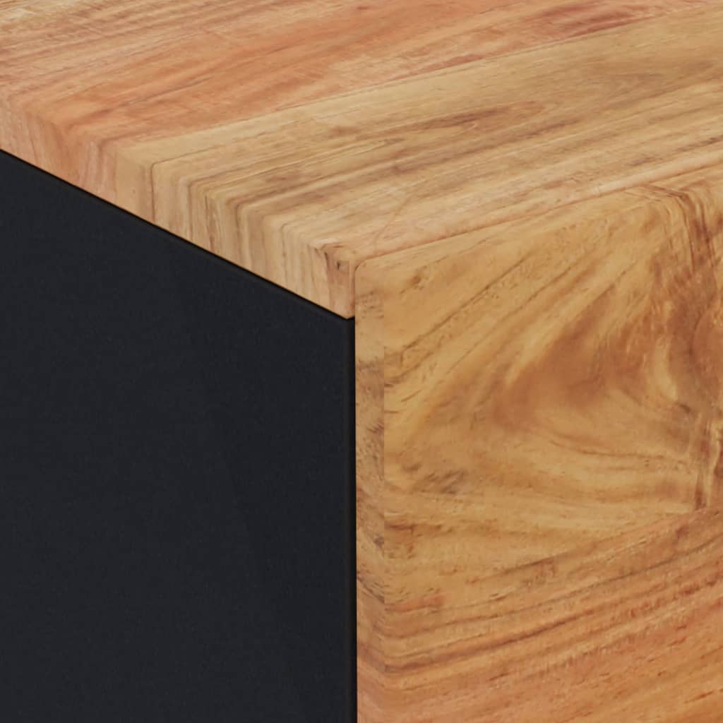 vidaXL Sideboard 23.6"x13"x29.5" Solid Wood Acacia