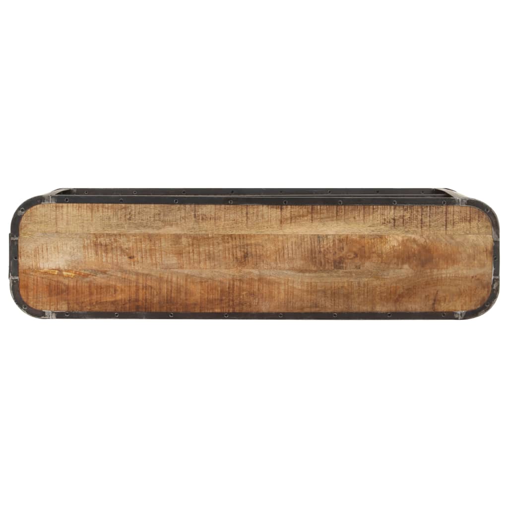 vidaXL Sideboard 47.2"x11.8"x28.7" Solid Mango Wood